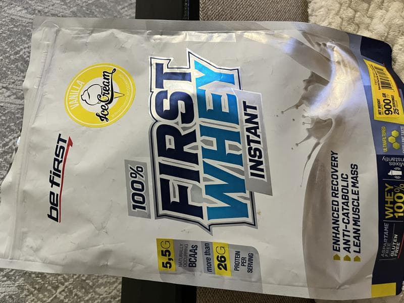 Be First First Whey Instant Сывороточный протеин — фото из отзыва «Купила шейкер и такой протеин. Сказка»