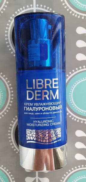 Крем для лица Librederm Гиалуроновый — фото из отзыва «Хороший крем, все ожидания оправдал)»