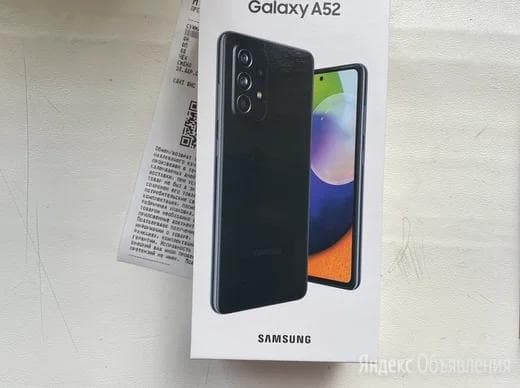 Телефон Samsung Galaxy A52 — фото из отзыва «Быстрый и мощный процессор, долго держит заряд, хорошая каме»