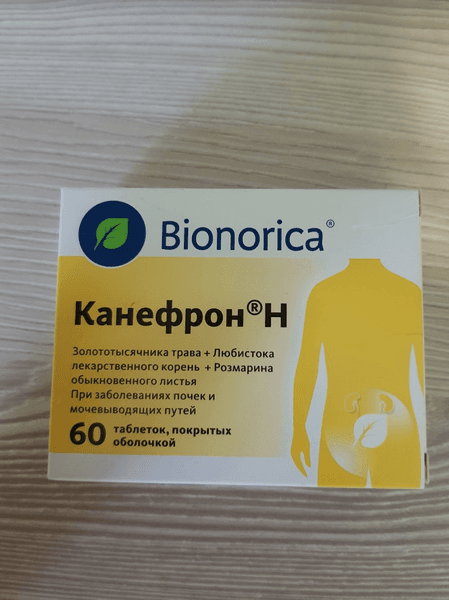 Таблетки Канефрон Н Бионорика — фото из отзыва «Помог справиться с циститом»