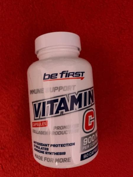 Be First Vitamin C, 90 капсул — фото из отзыва «Для здоровья витамин»