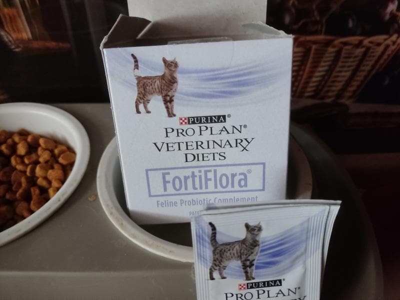 FortiFlora Proplan Veterinary Diets — фото из отзыва «Эффективно»