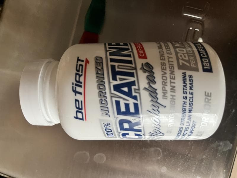 Be First Креатин Creatine Monohydrate Capsules 120 — фото из отзыва «Много капсул»