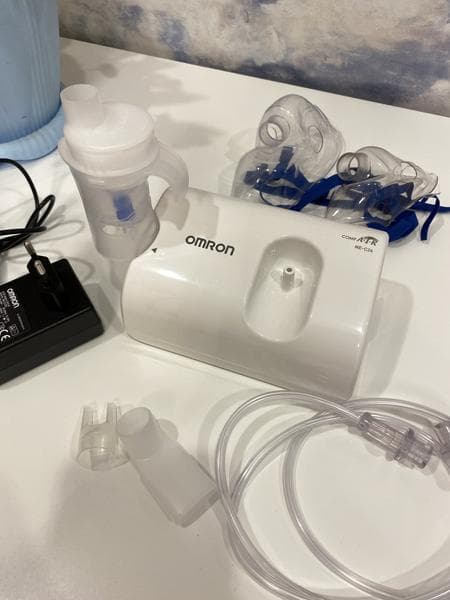 Небулайзер OMRON Comp AIR C24 — фото из отзыва «Полезная вещь в доме.» (4 из 4)