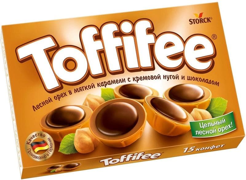 Конфеты Toffifee — фото из отзыва «Очень вкусные конфеты toffife.»