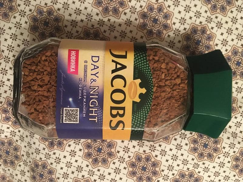 Кофе Jacobs Day&Night — фото из отзыва «Для тех, кто любит мягкий вкус, Jacobs Day&Night подойдет.»
