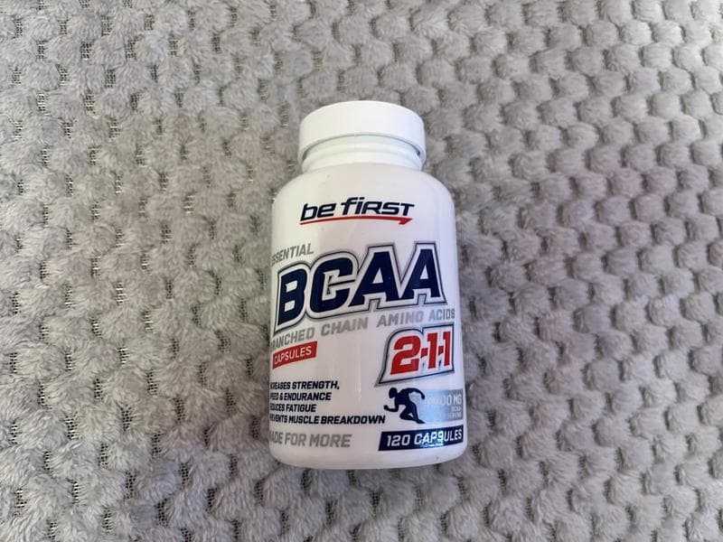 Be First BCAA Capsules, 120 капсул — фото из отзыва «Нормальный бцаа»