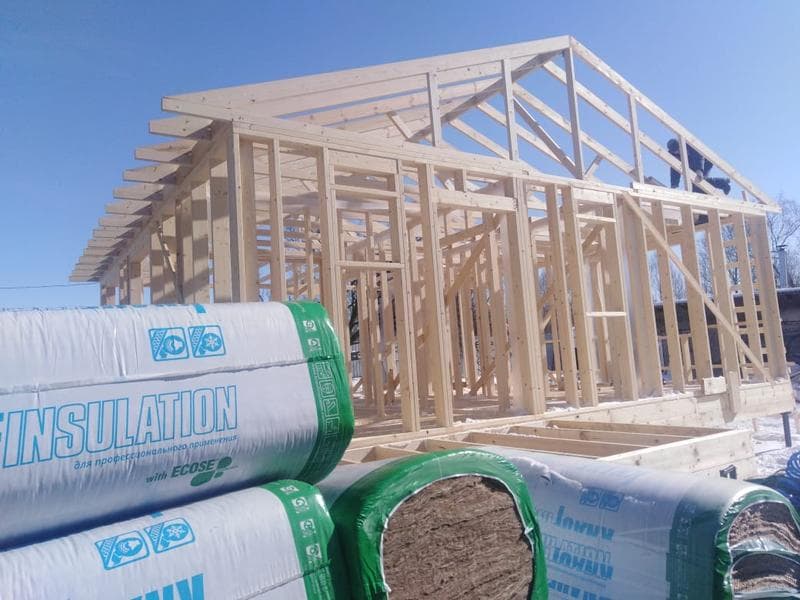 Утеплитель Knauf — фото из отзыва «Очень удобный в укладке»
