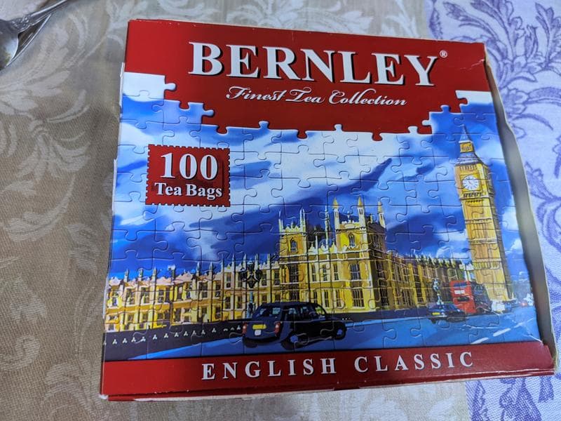 BERNLEY English Classic — фото из отзыва «Качественный черный чай в пакетиках» (2 из 2)