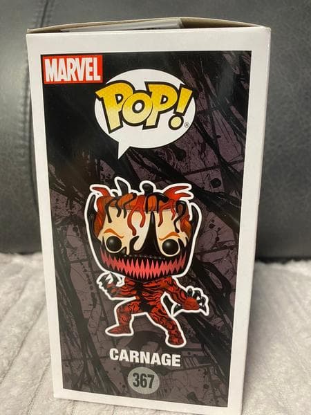 Фигурка FUNKO POP Venom Carnage 367 — фото из отзыва «Красивая, реалистичная фигурка для поклонников Venom'а.»