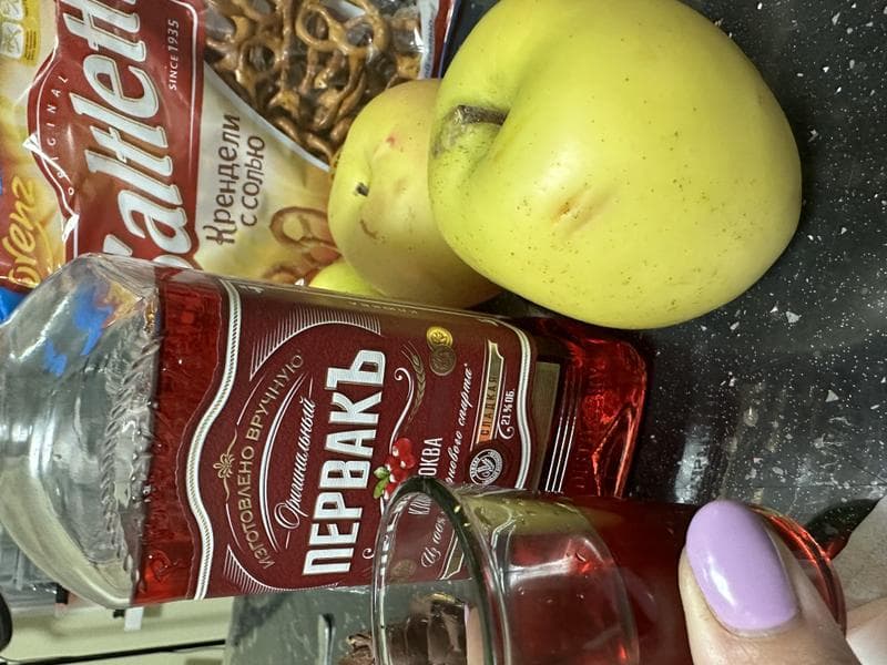 Настойка Первак Клюква — фото из отзыва «Сладкая, вкусная.»
