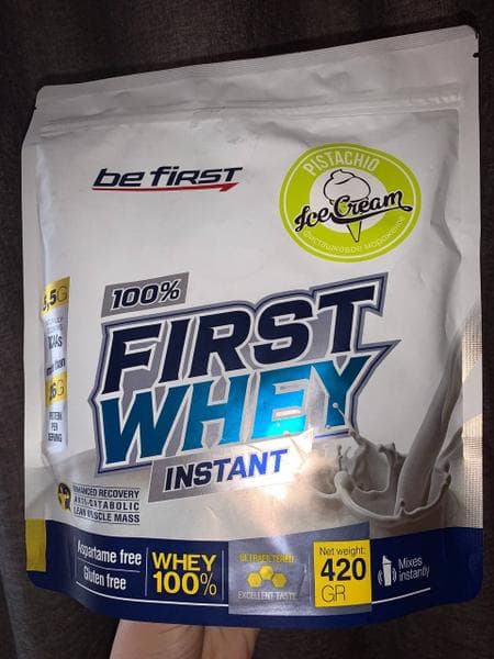 Be First First Whey Instant — фото из отзыва «В качестве попробовать супер» (2 из 2)