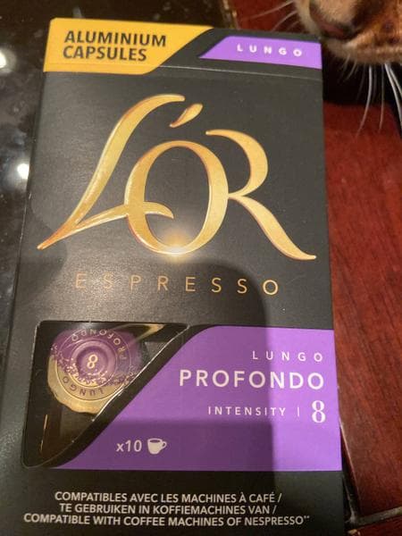 Кофе в капсулах L'OR Espresso Lungo Profondo 8 — фото из отзыва «Вкусный и ароматный.»