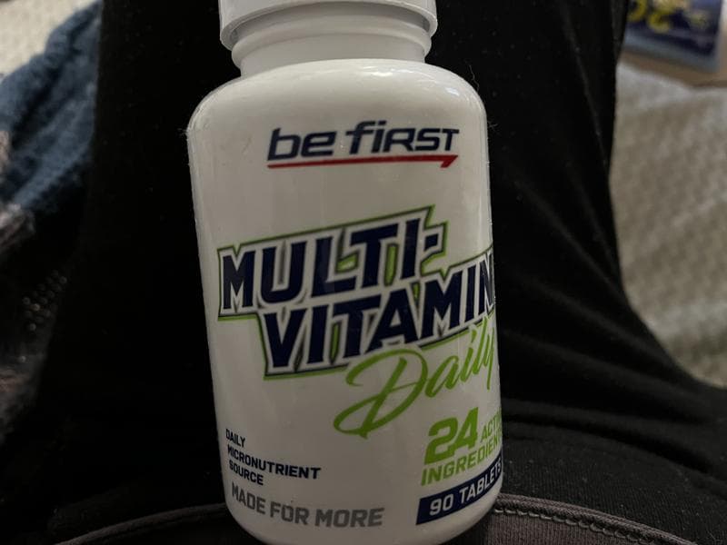 Be First Multivitamin Daily 90 таблеток — фото из отзыва «У мультивитамина сбалансированный состав»