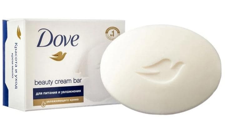 Мыло Dove  — фото из отзыва «Увлажняющее мыло Dove, отличное качество, выгодная цена.»