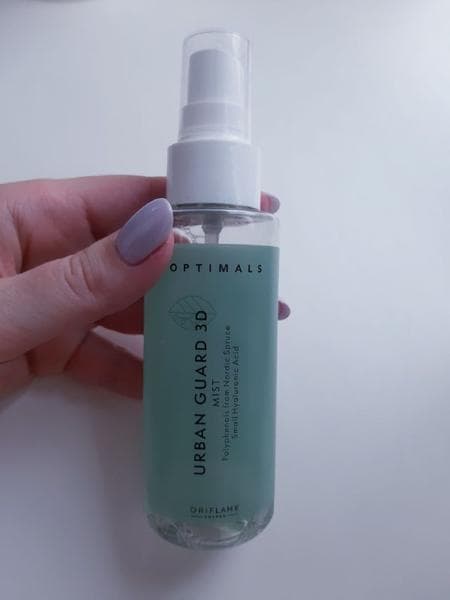 Спрей Oriflame Optimals urban guard 3D — фото из отзыва «Отличное решение для увлажнения кожи» (4 из 4)
