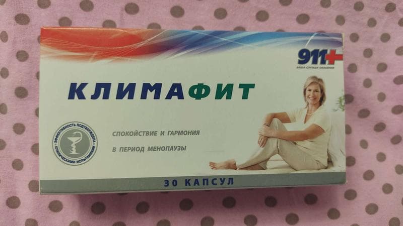 Климафит 911 — фото из отзыва «Поможет снять неприятные симптомы при климаксе» (1 из 3)