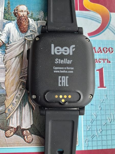 Смарт часы Leef Stellar — фото из отзыва «Ребенок доволен» (2 из 4)