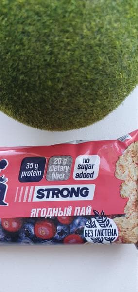Батончик Protein Rex Strong — фото из отзыва «Отлично удаляет голод между приемом пищи» (3 из 4)