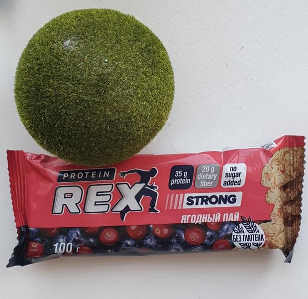 Батончик Protein Rex Strong — фото из отзыва «Отлично удаляет голод между приемом пищи» (4 из 4)