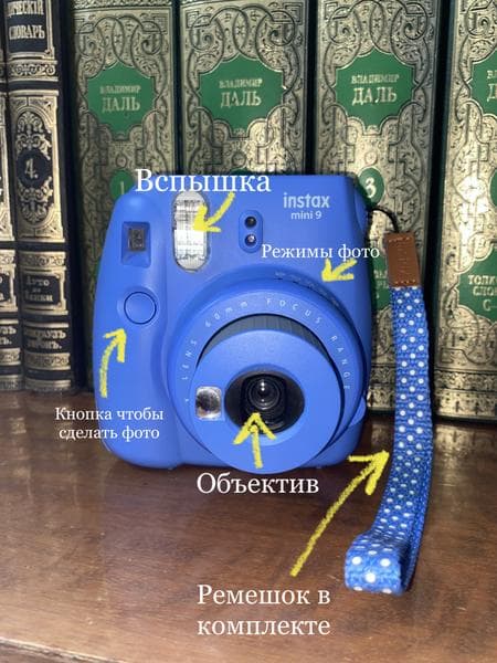 Фотоаппарат Fujifilm Instax Mini 9 — фото из отзыва «Фотоаппарат для тех кто хочет запечатлить момент здесь и сей»