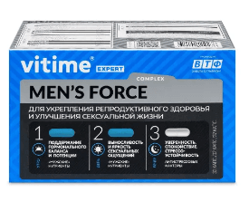 Комплекс VITime Expert  Men's Force — фото из отзыва «VITime Expert Men's Force- интересный комплекс для мужчин.»