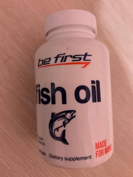 Be first fish oil — фото из отзыва «Гелевые капсулы среднего размера»