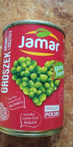 Зеленый горошек Jamar — фото из отзыва «Нежный и вкусный зеленый горошек» (6 из 6)