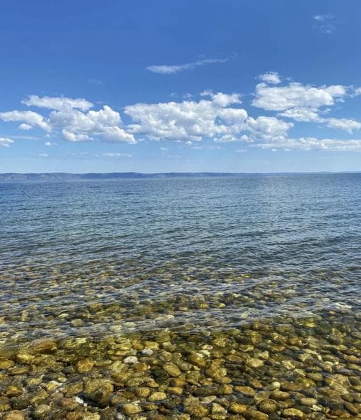 Озеро Байкал, Россия — фото из отзыва «Как будто побывали в раю, вода чистая как и воздух, красивая»