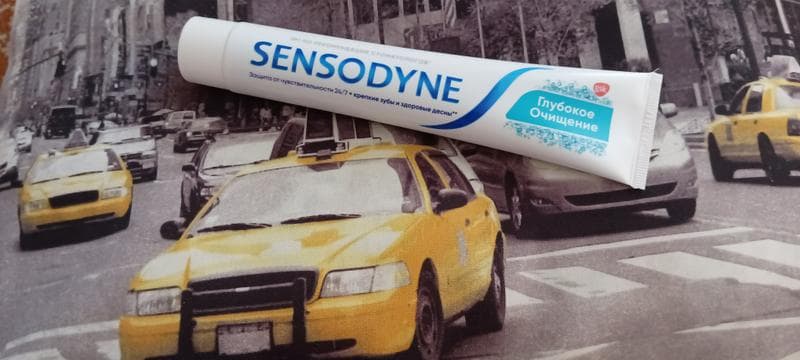 Зубная паста Sensodyne — фото из отзыва «Эффективно защищает зубы от кариеса» (5 из 6)