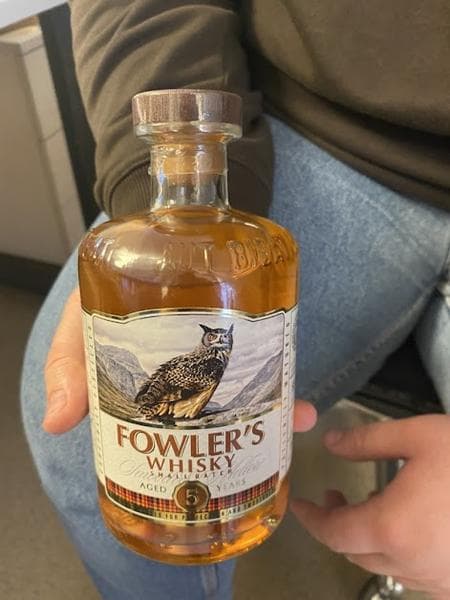 Виски Fowler's — фото из отзыва «Купили по совету консультанта, спасибо ему!»