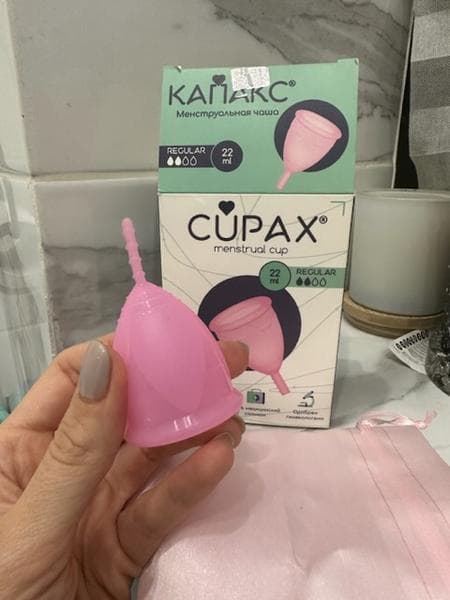 Менструальная чаша Cupax — фото из отзыва «Отличная замена прокладкам»
