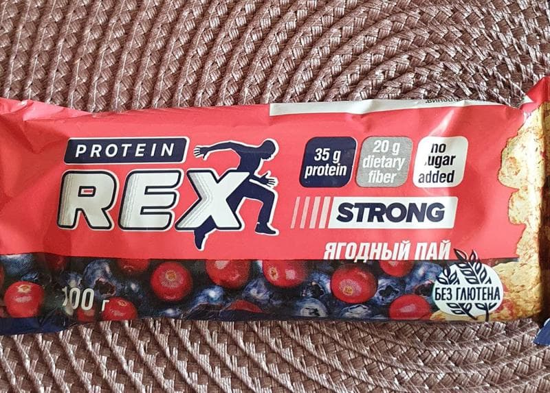 Протеиновые батончики ProteinRex Strong — фото из отзыва «Полезный перекус-любимое лакомство многих покупателей.» (3 из 3)