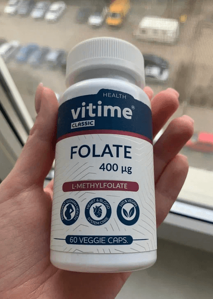 Vitime Classic Folate — фото из отзыва «Vitime Classic Folate -это источник биодоступной фолиевой ки»