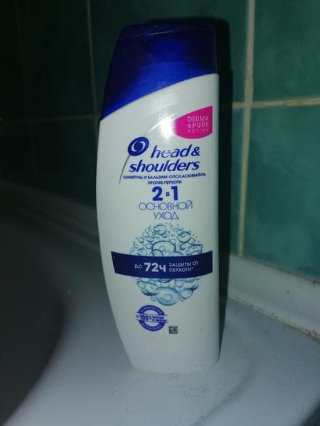 Шампунь Head&Shoulders  — фото из отзыва «Простой как мыло, но качество хорош»