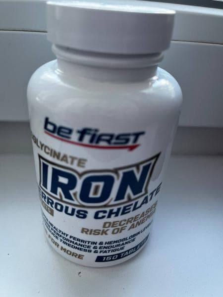 Be First IRON — фото из отзыва «Большое количество маленьких таблеток»