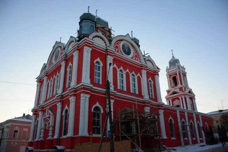 Красный собор, Елец, Россия — фото из отзыва «Нам очень понравился»