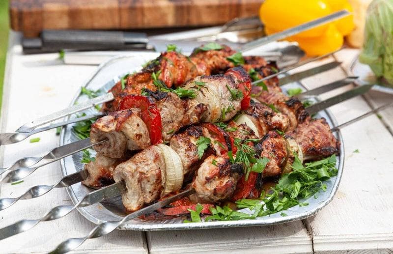 Шашлык — фото из отзыва «Самый замечательный вкус!»