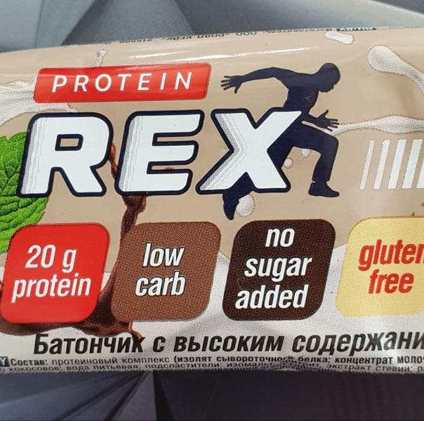 Протеиновый батончик ProteinRex GYM тирамису — фото из отзыва «Утоляет голод и заряжает энергией. Вкусный очень» (2 из 3)