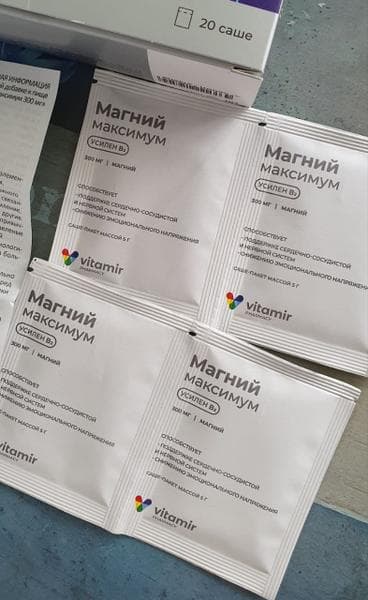 Магний Максимум Vitamir — фото из отзыва «Магний нужен всем. Выбирайте качественный.»