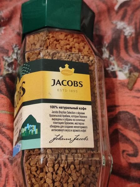 Растворимый кофе Jacobs Brazilian Selection — фото из отзыва «Кофе натуральный растворимый сублимированный Brazilian Selec»