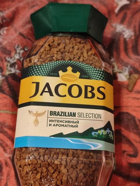 Растворимый кофе Jacobs Brazilian Selection — фото из отзыва «Кофе натуральный растворимый сублимированный Brazilian Selec»