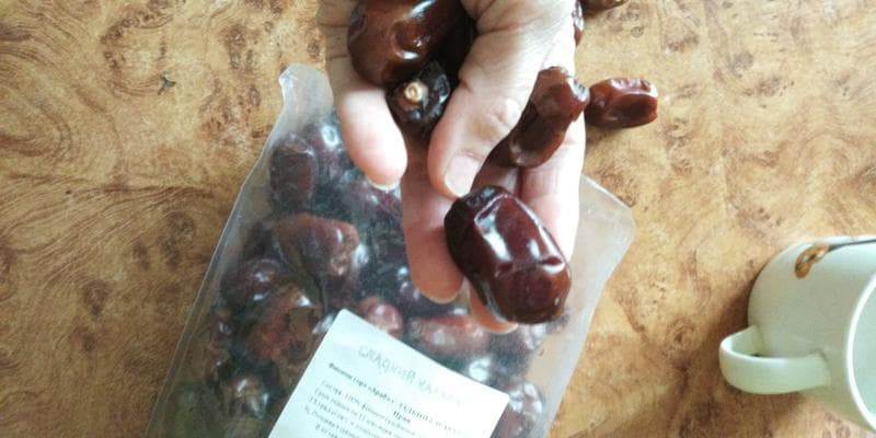 Финики иранские NATURALNO — фото из отзыва «Красивые и невкусные финики» (4 из 9)