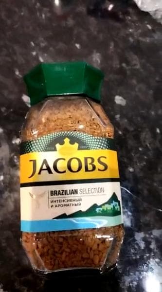 Растворимый кофе Jacobs Brazilian Selection — фото из отзыва «Очень вкусный, хоть и растворимый»