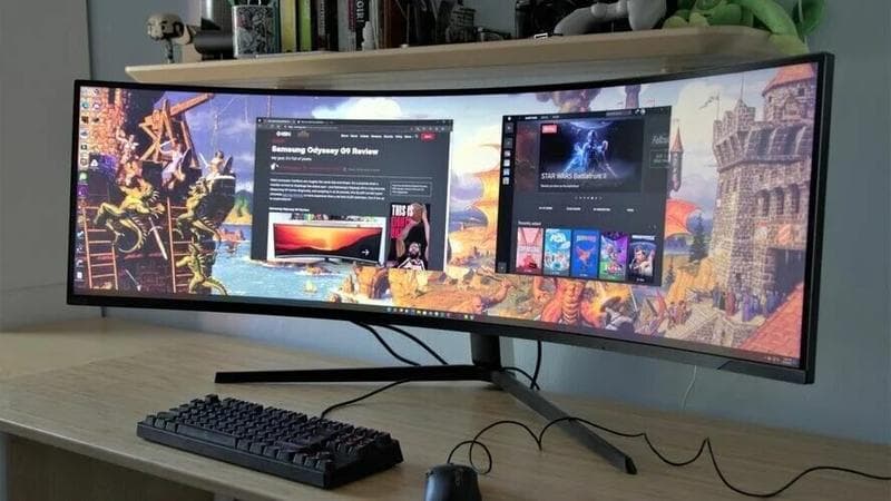 Монитор Samsung Odyssey G9 — фото из отзыва «Отличное качество»