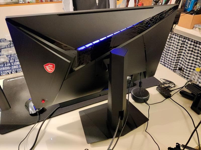 Монитор MSI Optix MAG274QRF-QD — фото из отзыва «MSI лучшая компания»