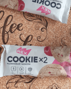 Протеиновое печенье COOKIE ProteinREX Малиновый — фото из отзыва «Протеиновое печенье COOKIE ProteinREX идеальный перекус без » (1 из 3)