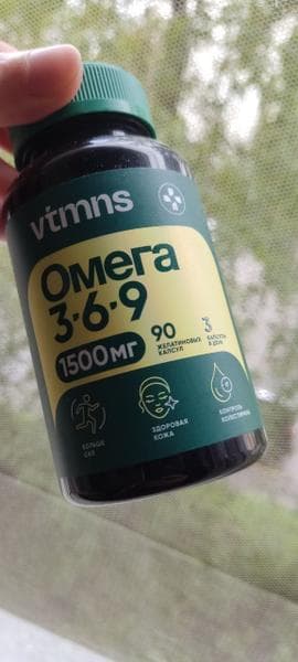 Омега 3-6-9 vtmns — фото из отзыва «Хорошая омега 3-6-9»