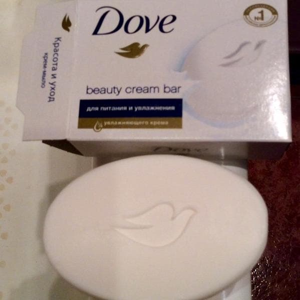 Мыло Dove  — фото из отзыва «Мыло очень хорошое, мне понравилось!»