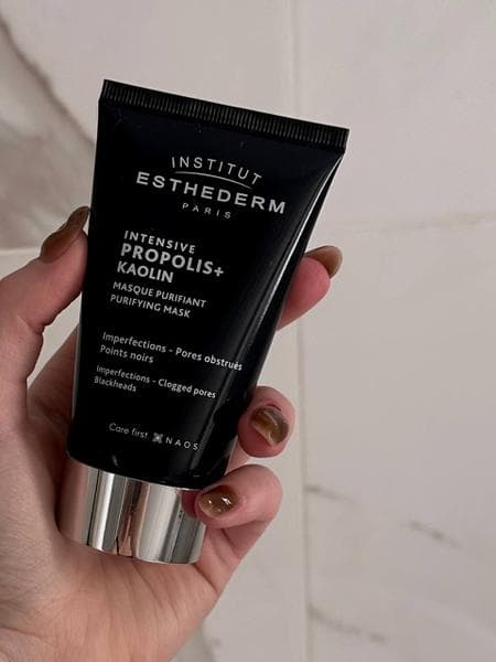 Маска INSTITUTE ESTHEDERM propolis + kaolin — фото из отзыва «Хорошая маска»